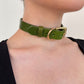 Reversible Slim Leather Choker