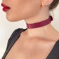 Reversible Slim Leather Choker