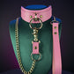 BDSM Set Collar with Leash and Handcuffs