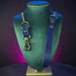 Blue bdsm leash